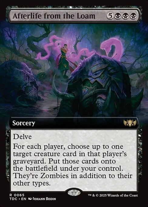Afterlife from the Loam · Tarkir: Dragonstorm Commander 65/413