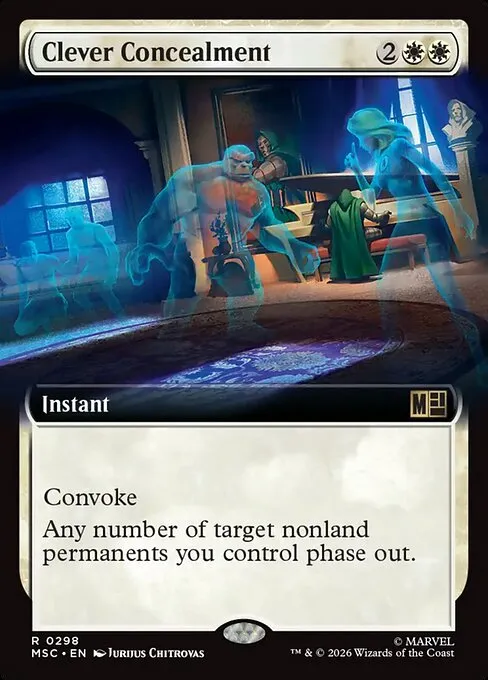 Clever Concealment · Marvel Super Heroes Commander 298/9