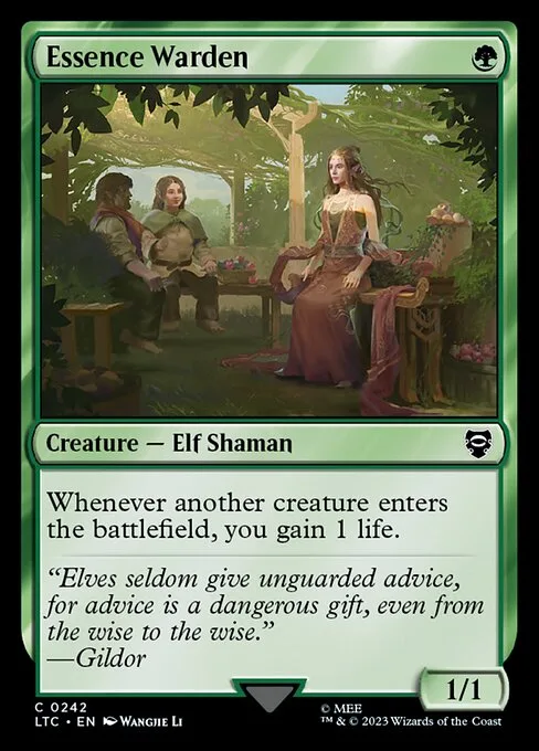 Essence Warden · Tales of Middle-earth Commander 242/591