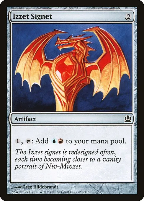 Izzet Signet · Commander 2011 252/318
