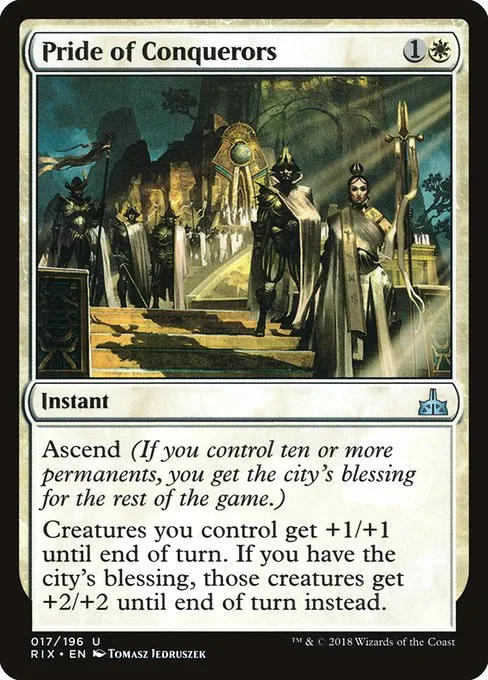 Pride of Conquerors · Rivals of Ixalan 17/205