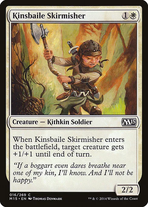 Kinsbaile Skirmisher · Magic 2015 16/284