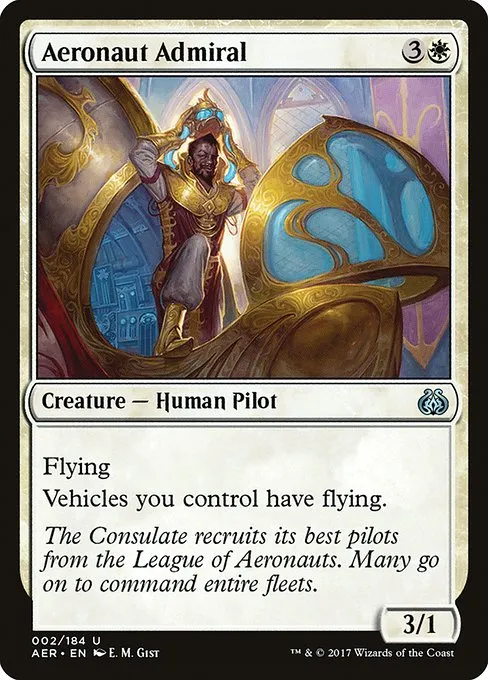 Aeronaut Admiral · Aether Revolt 2/197