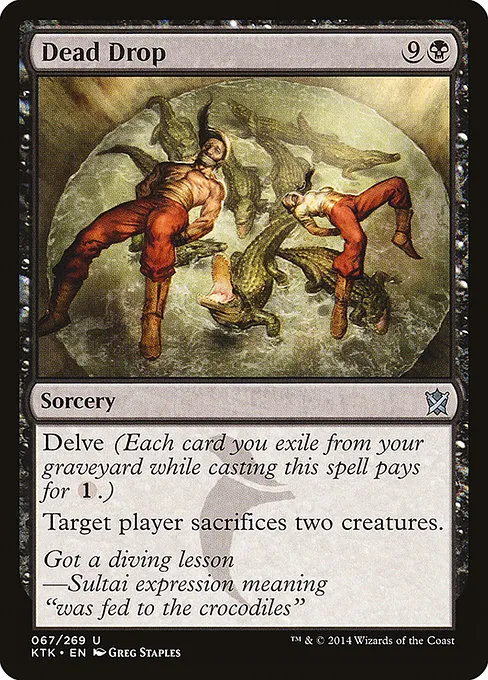 Dead Drop · Khans of Tarkir 67/293