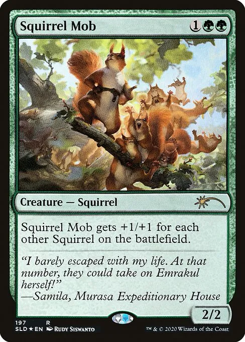 Squirrel Mob · Secret Lair Drop 197/2547