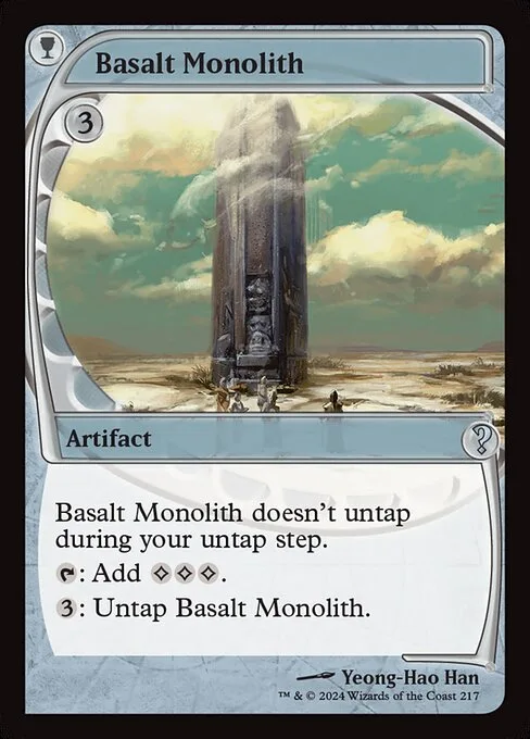 Basalt Monolith · Mystery Booster 2 217/385