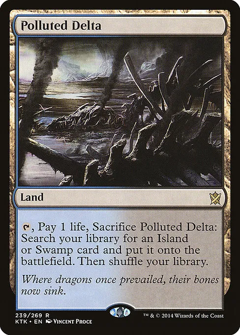 Polluted Delta · Khans of Tarkir 239/293
