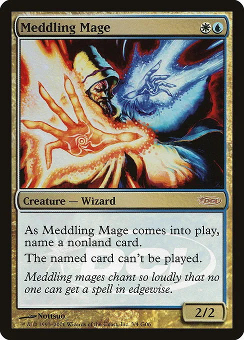 Meddling Mage · Judge Gift Cards 2006 3/4