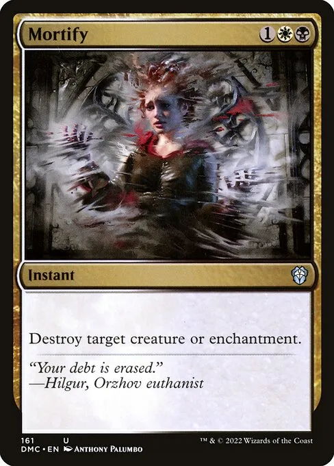 Mortify · Dominaria United Commander 161/240