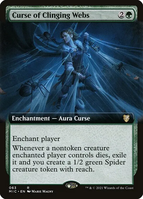 Curse of Clinging Webs · Midnight Hunt Commander 63/187
