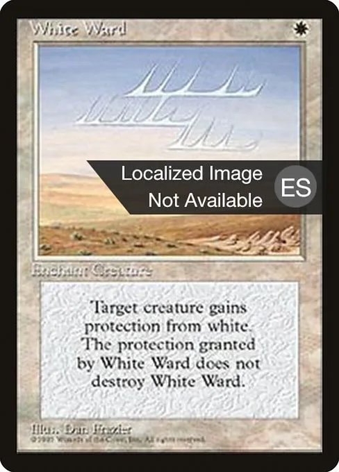 White Ward · Fourth Edition Foreign Black Border 57/378
