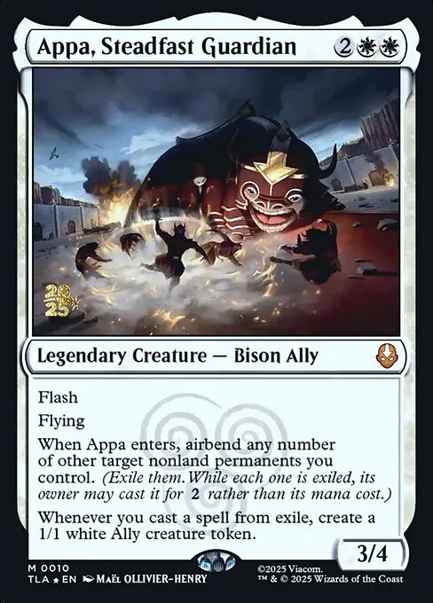 Appa, Steadfast Guardian · Avatar: The Last Airbender Promos 10s/80