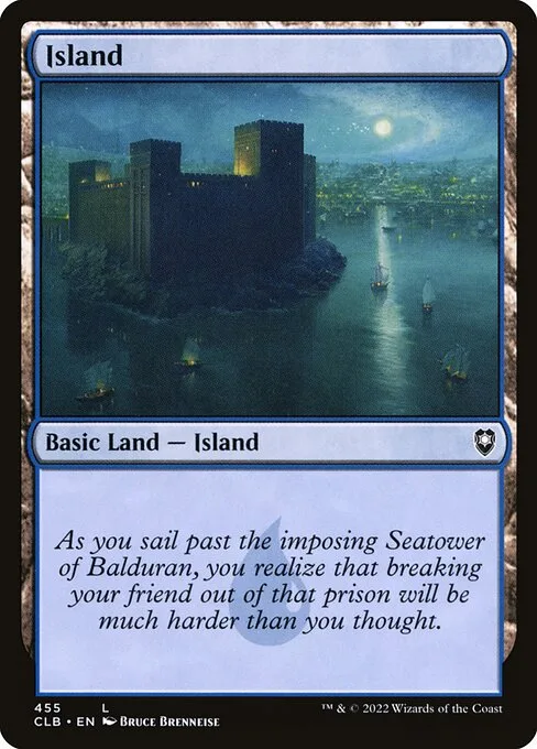 Island · Commander Legends: Battle for Baldur's Gate 455/936