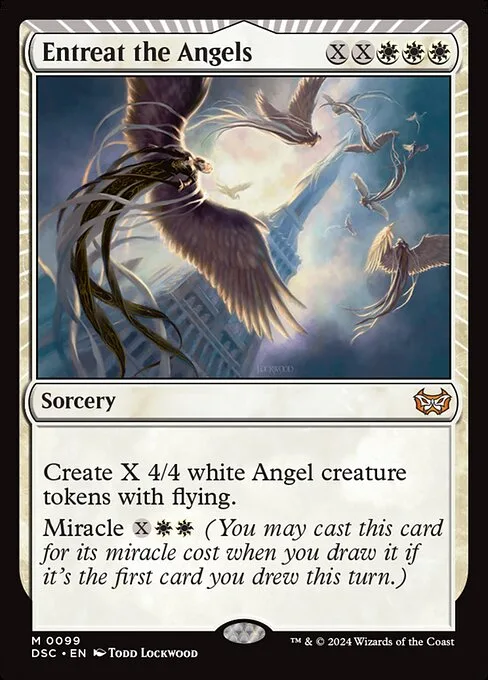 Entreat the Angels · Duskmourn: House of Horror Commander 99/373