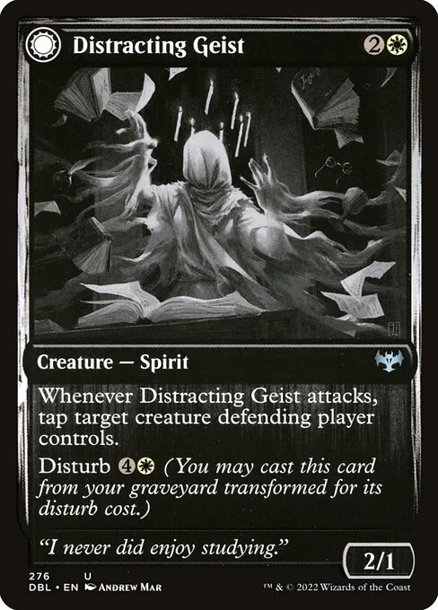 Distracting Geist // Clever Distraction · Innistrad: Double Feature 276/535