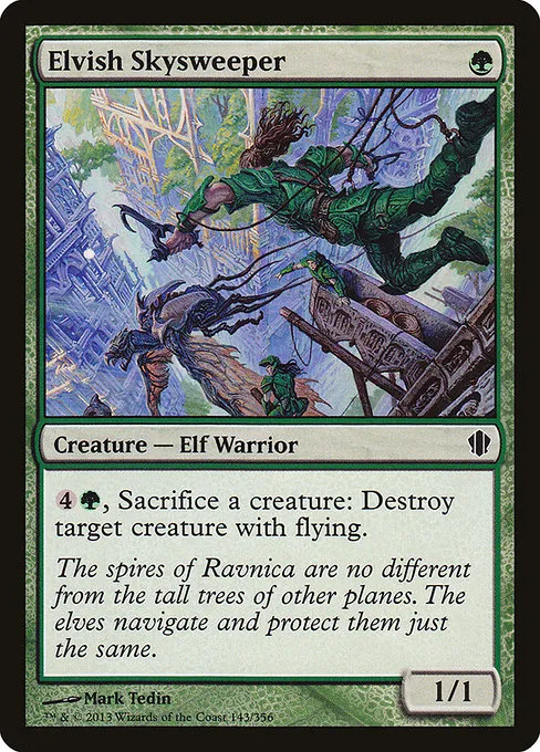 Elvish Skysweeper · Commander 2013 143/356