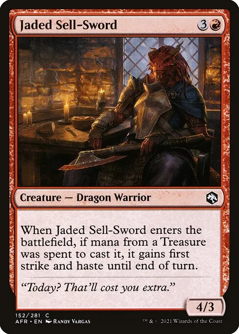 Jaded Sell-Sword · Adventures in the Forgotten Realms 152/424