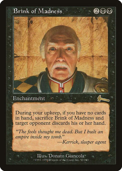 Brink of Madness · Urza's Legacy 50/143
