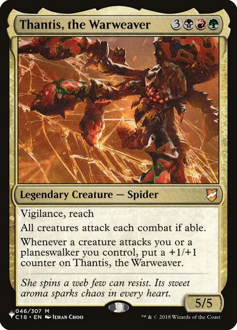Thantis, the Warweaver · The List C18-46/5050