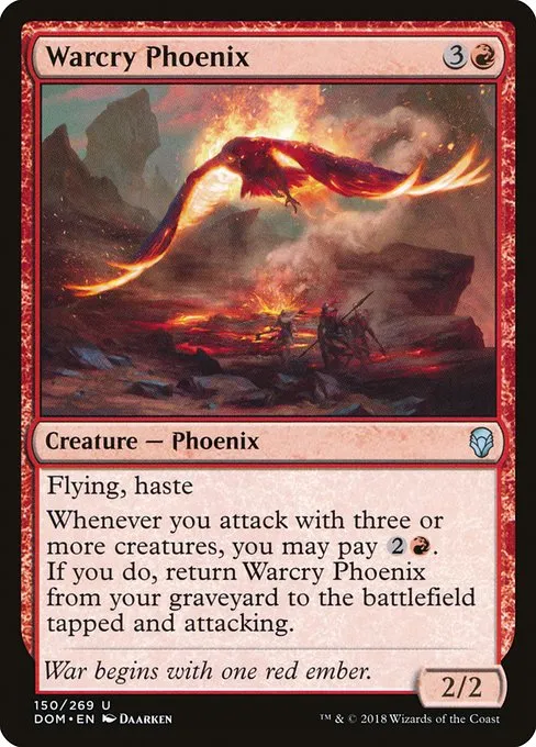 Warcry Phoenix · Dominaria 150/280