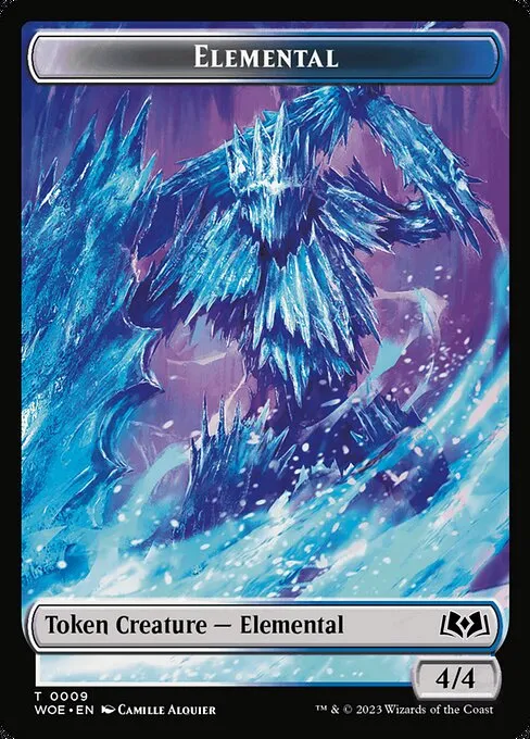Elemental · Wilds of Eldraine Tokens 9/18