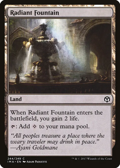 Radiant Fountain · Iconic Masters 244/249