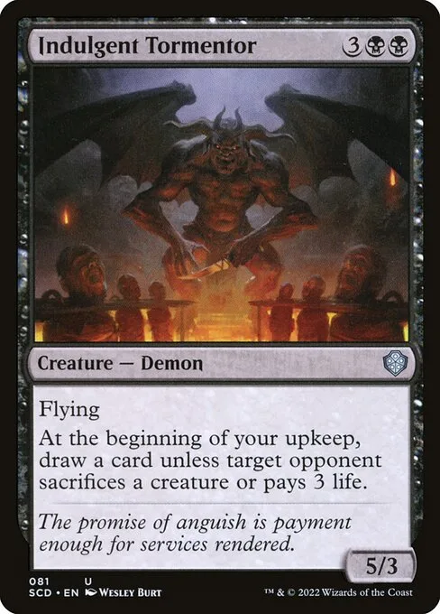 Indulgent Tormentor · Starter Commander Decks 81/352