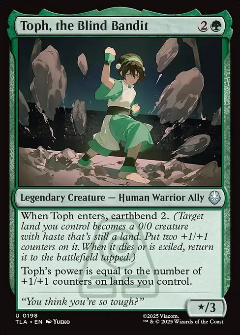 Toph, the Blind Bandit · Avatar: The Last Airbender 198/394