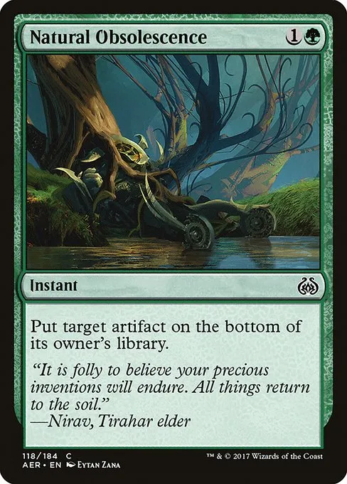 Natural Obsolescence · Aether Revolt 118/197