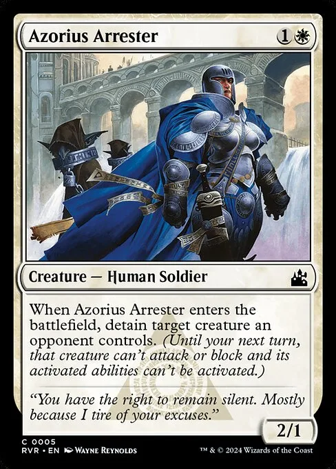 Azorius Arrester · Ravnica Remastered 5/531
