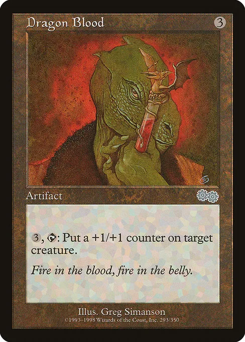 Dragon Blood · Urza's Saga 293/357