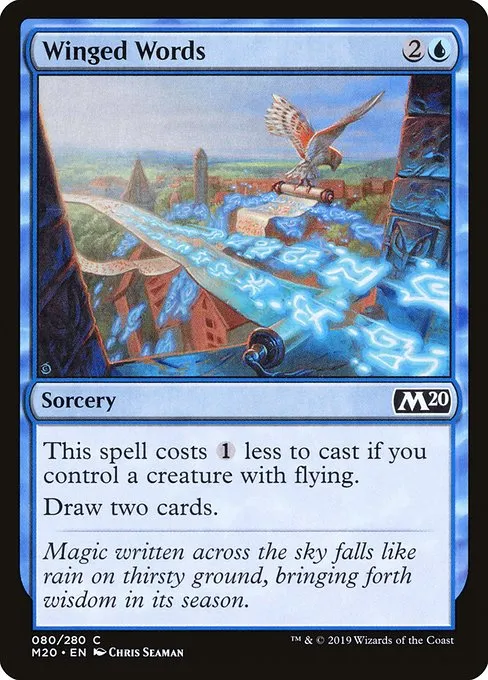 Winged Words · Core Set 2020 80/346