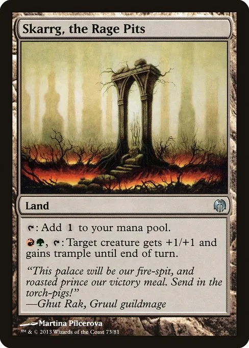Skarrg, the Rage Pits · Duel Decks: Heroes vs. Monsters 73/81