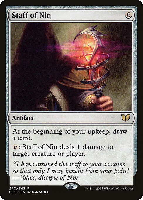 Staff of Nin · Commander 2015 270/342
