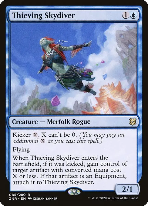 Thieving Skydiver · Zendikar Rising 85/407
