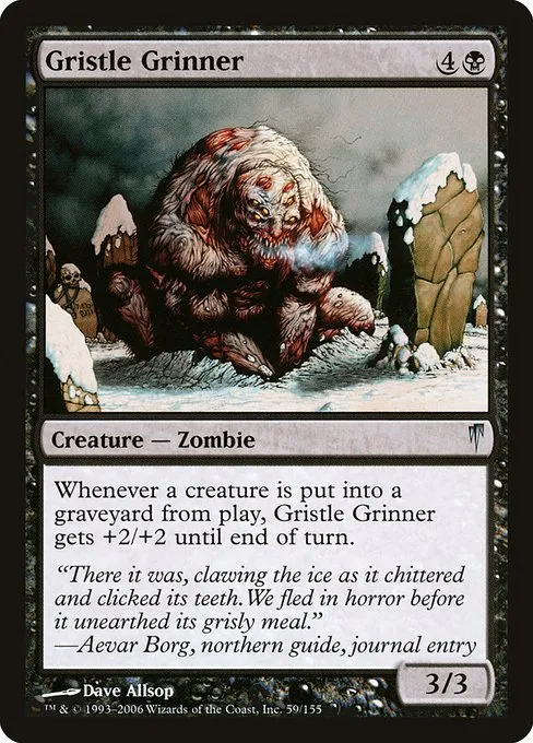 Gristle Grinner · Coldsnap 59/155