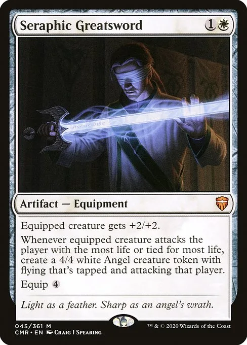 Seraphic Greatsword · Commander Legends 45/718