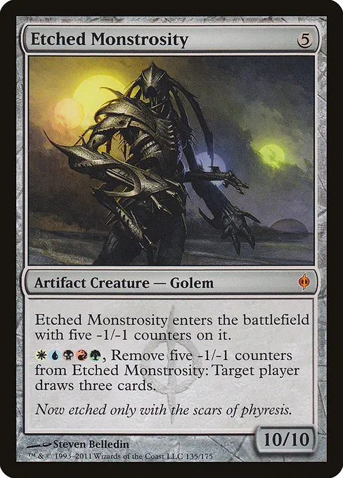 Etched Monstrosity · New Phyrexia 135/175