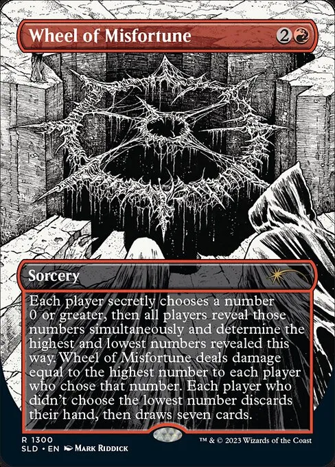 Wheel of Misfortune · Secret Lair Drop 1300/2547