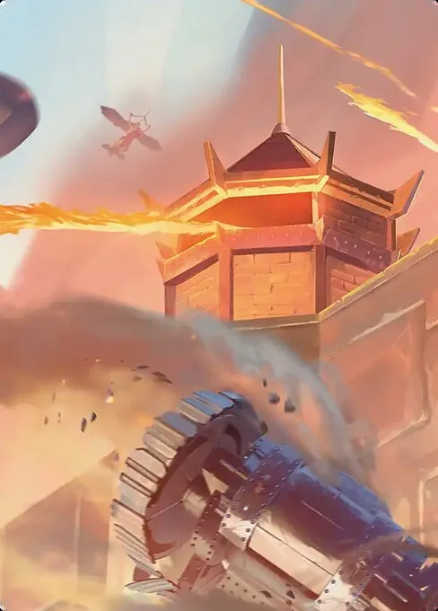 Fire Nation Turret // Fire Nation Turret · Avatar: the Last Airbender Eternal Art Series 3/12
