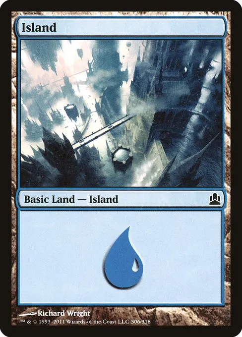 Island · Commander 2011 306/318