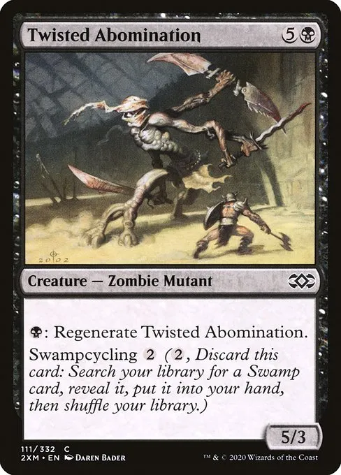 Twisted Abomination · Double Masters 111/384