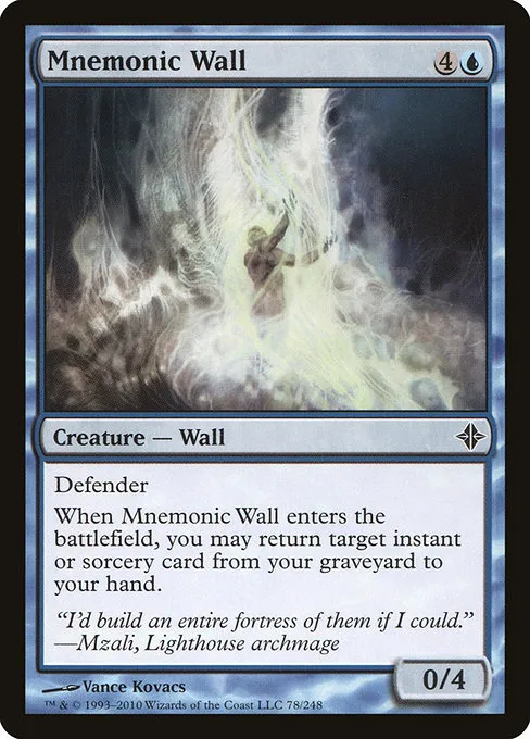 Mnemonic Wall · Rise of the Eldrazi 78/248