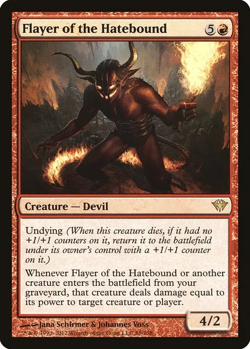 Flayer of the Hatebound · Dark Ascension 89/158