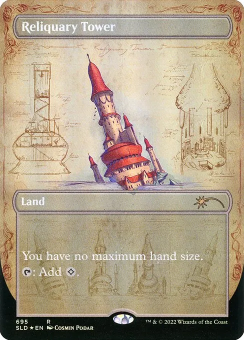 Reliquary Tower · Secret Lair Drop 695/2547