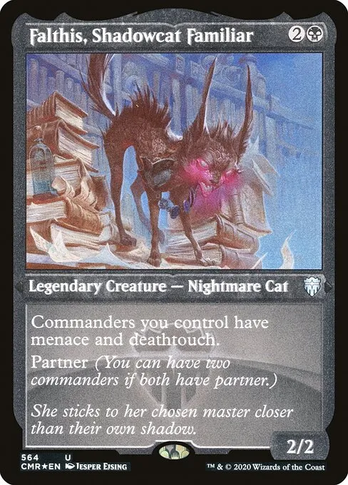 Falthis, Shadowcat Familiar · Commander Legends 564/718