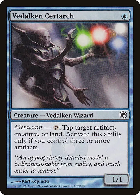 Vedalken Certarch · Scars of Mirrodin 52/249