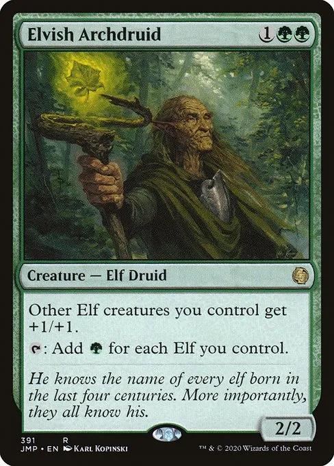 Elvish Archdruid · Jumpstart 391/497