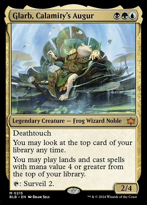 Glarb, Calamity's Augur · Bloomburrow 215/398