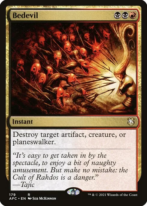 Bedevil · Forgotten Realms Commander 179/331